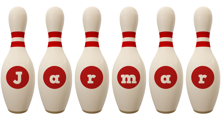 Jarmar bowling-pin logo