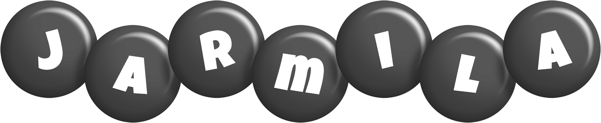 Jarmila candy-black logo