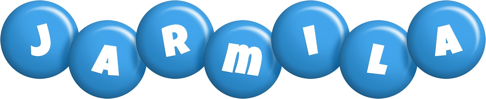 Jarmila candy-blue logo