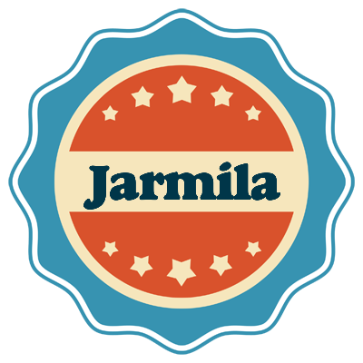Jarmila labels logo