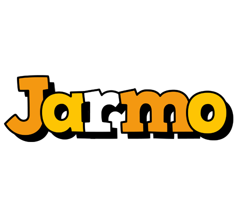 Jarmo cartoon logo