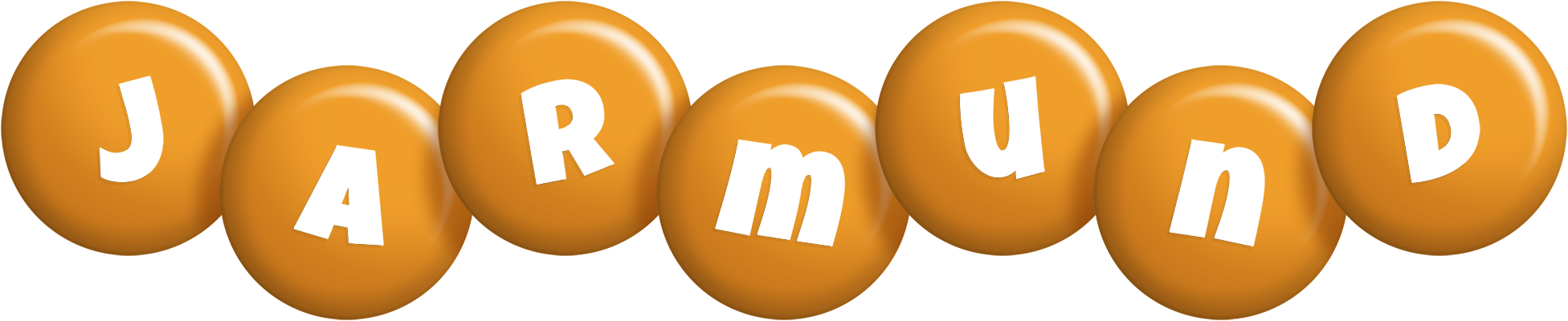 Jarmund candy-orange logo