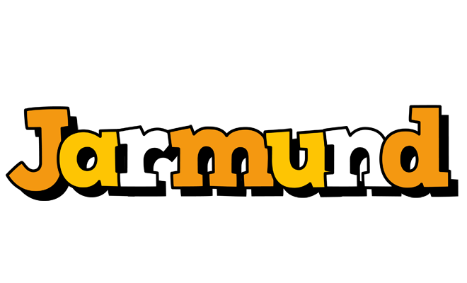 Jarmund cartoon logo