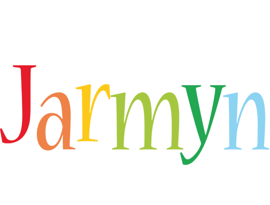 Jarmyn birthday logo