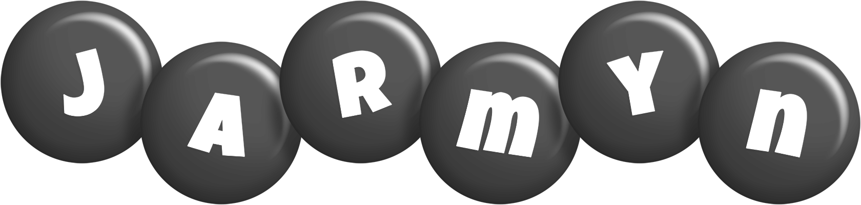 Jarmyn candy-black logo