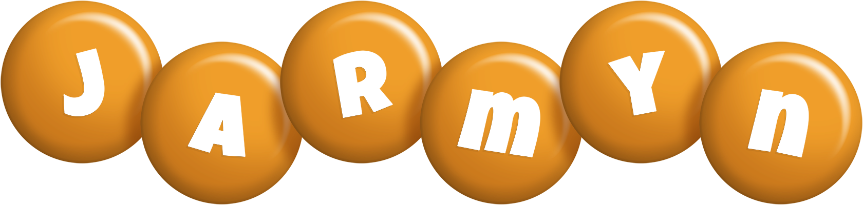 Jarmyn candy-orange logo
