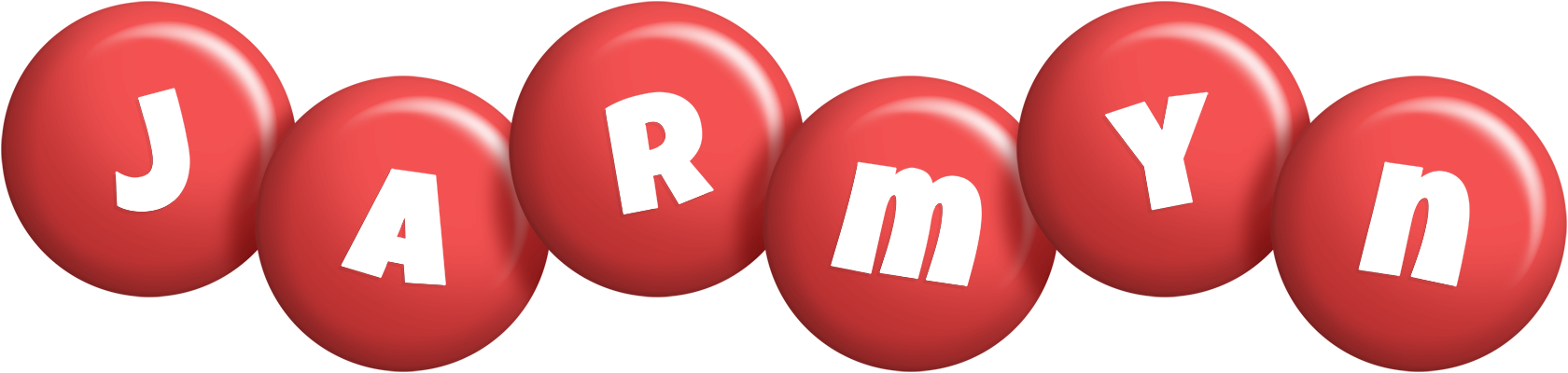 Jarmyn candy-red logo