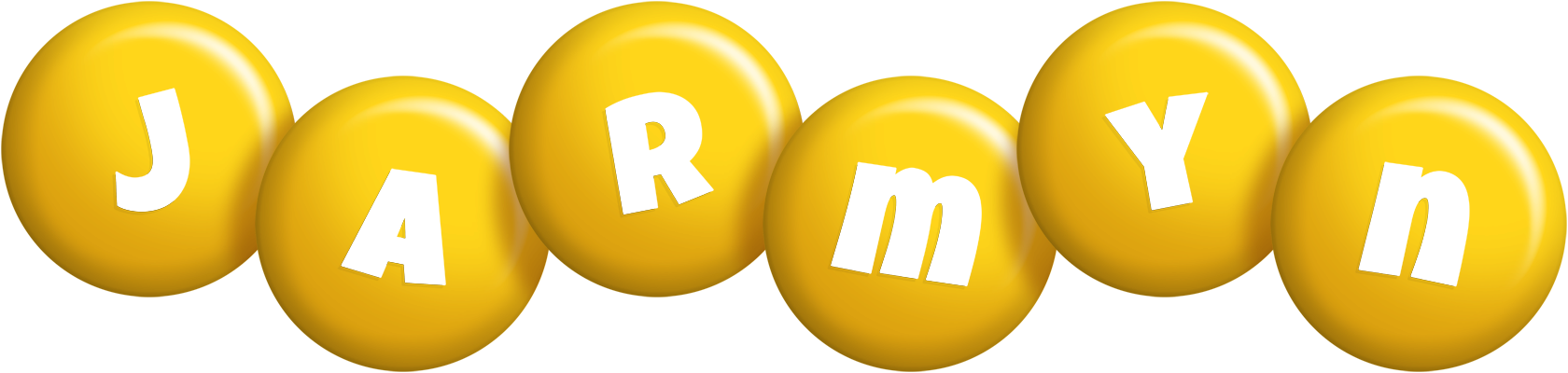 Jarmyn candy-yellow logo