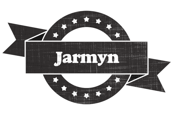 Jarmyn grunge logo