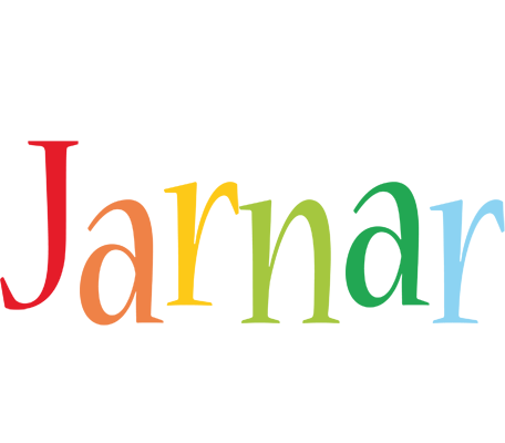 Jarnar birthday logo