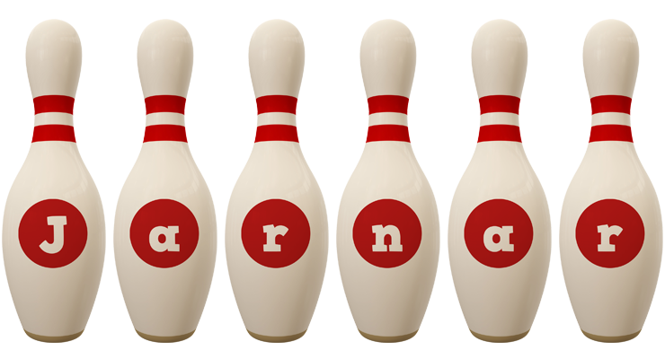 Jarnar bowling-pin logo