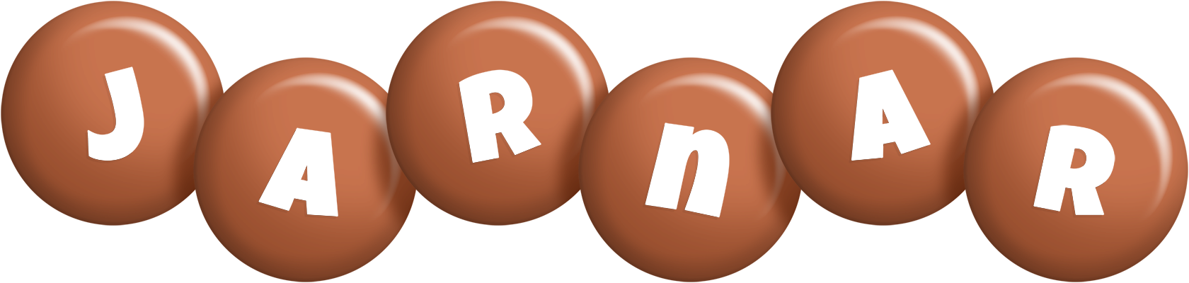 Jarnar candy-brown logo