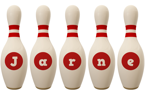 Jarne bowling-pin logo