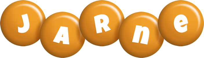 Jarne candy-orange logo