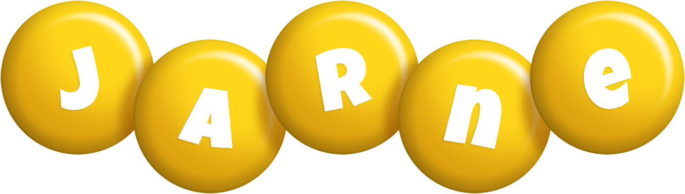 Jarne candy-yellow logo