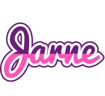 Jarne cheerful logo