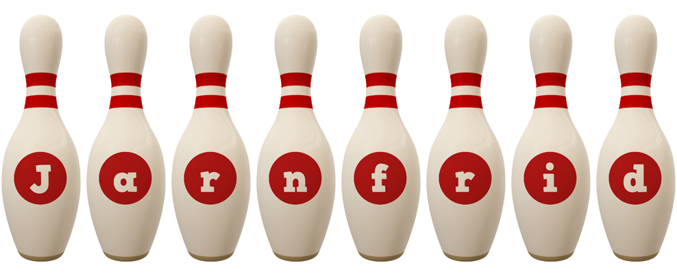 Jarnfrid bowling-pin logo