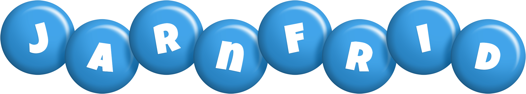 Jarnfrid candy-blue logo