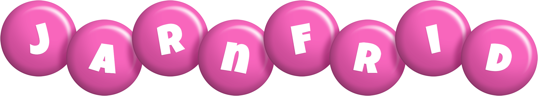 Jarnfrid candy-pink logo