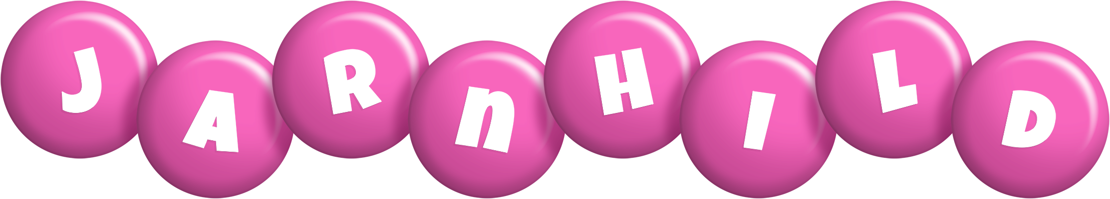 Jarnhild candy-pink logo