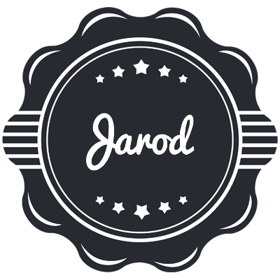 Jarod badge logo