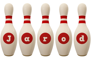 Jarod bowling-pin logo