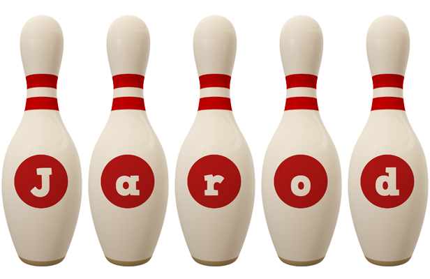 Jarod bowling-pin logo