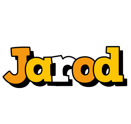 Jarod cartoon logo