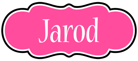 Jarod invitation logo