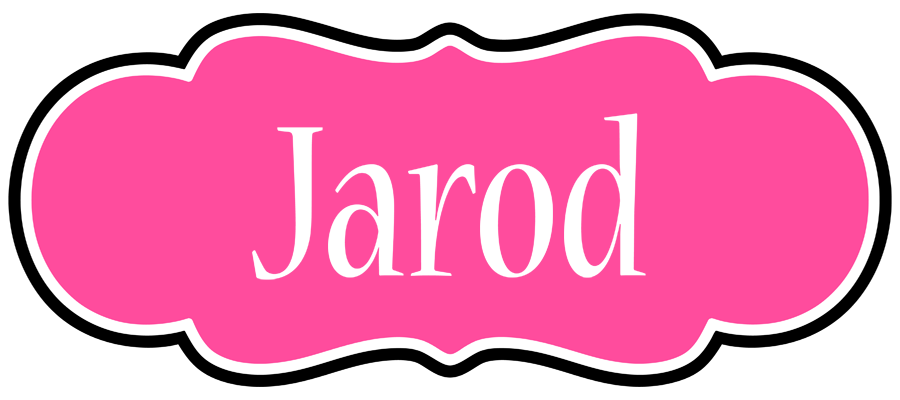 Jarod invitation logo
