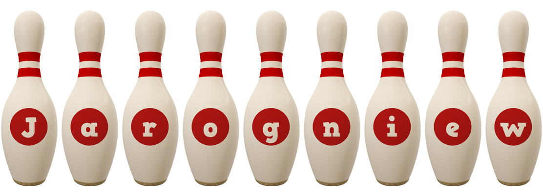 Jarogniew bowling-pin logo