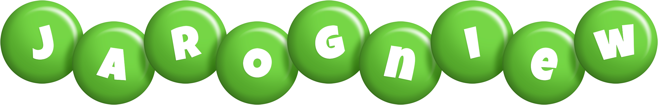 Jarogniew candy-green logo