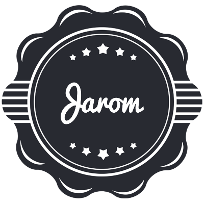 Jarom badge logo