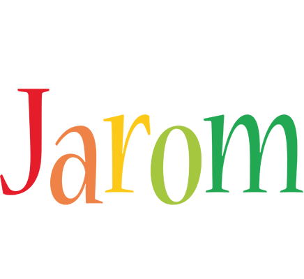 Jarom birthday logo