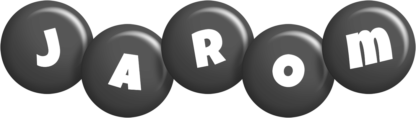 Jarom candy-black logo