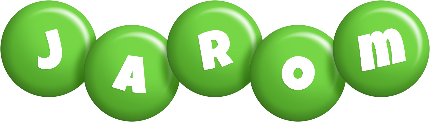 Jarom candy-green logo