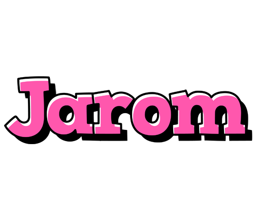 Jarom girlish logo