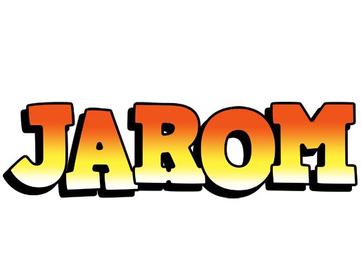 Jarom sunset logo
