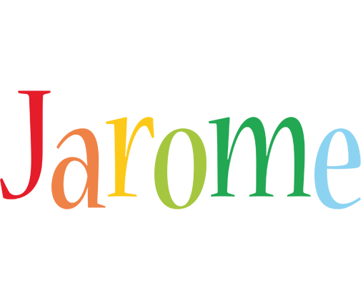 Jarome birthday logo