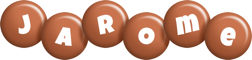 Jarome candy-brown logo