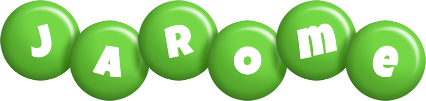 Jarome candy-green logo