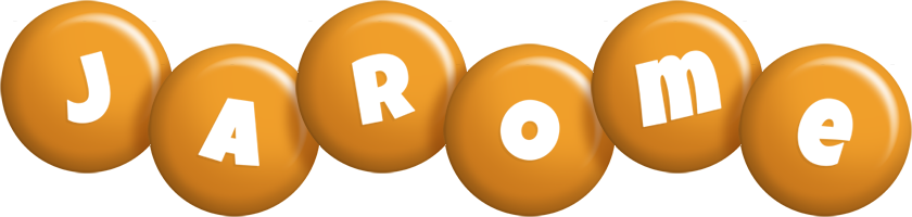 Jarome candy-orange logo