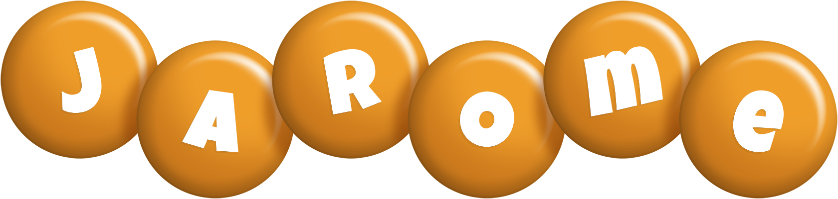 Jarome candy-orange logo