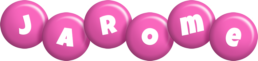 Jarome candy-pink logo