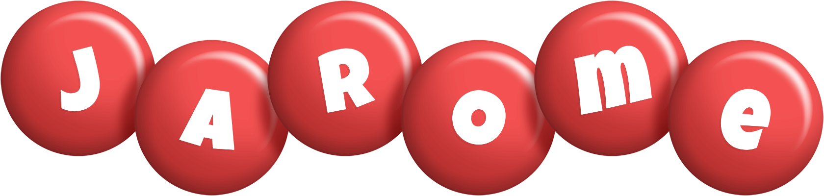 Jarome candy-red logo