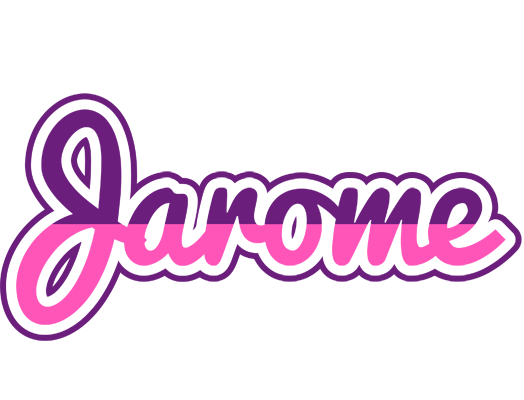 Jarome cheerful logo