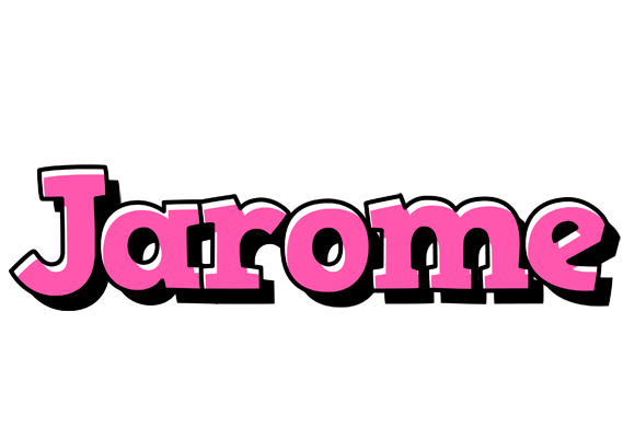 Jarome girlish logo