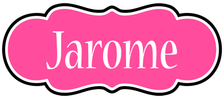 Jarome invitation logo