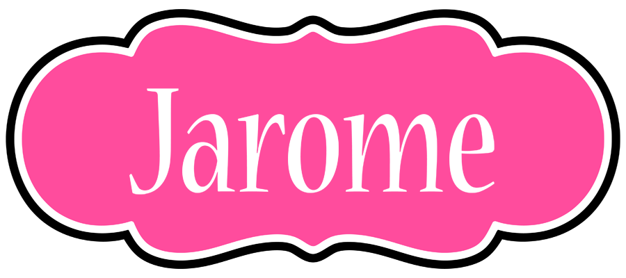 Jarome invitation logo