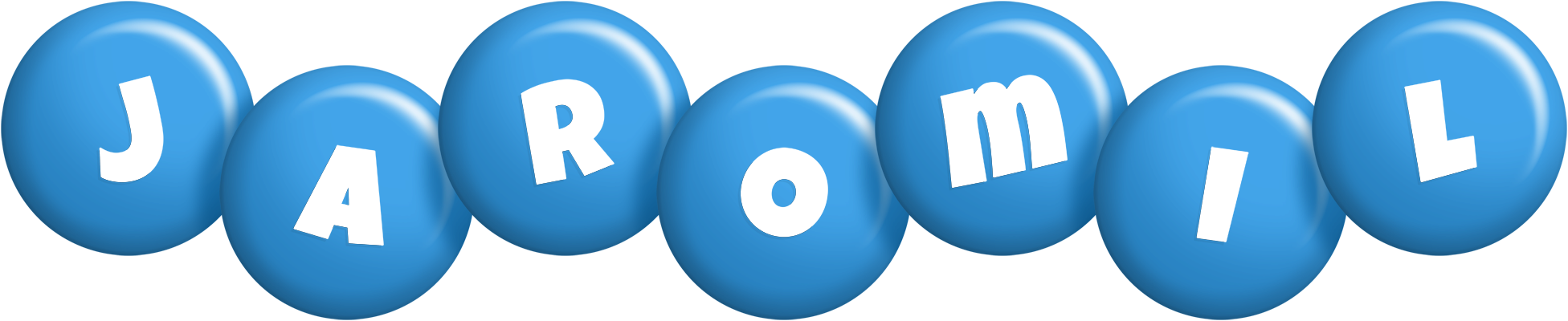 Jaromil candy-blue logo
